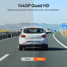 70mai Dash Cam A400 QHD Red