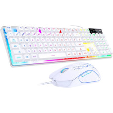 Magegee K1 wired keyboard + mouse set (white)