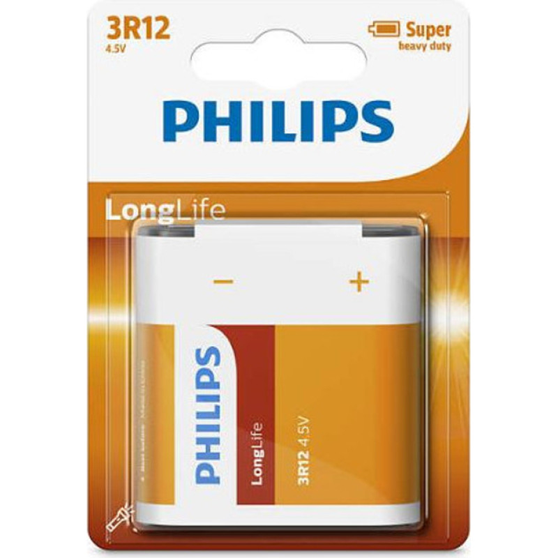 Battery PHILIPS 3R12 4.5V LONGLIFE