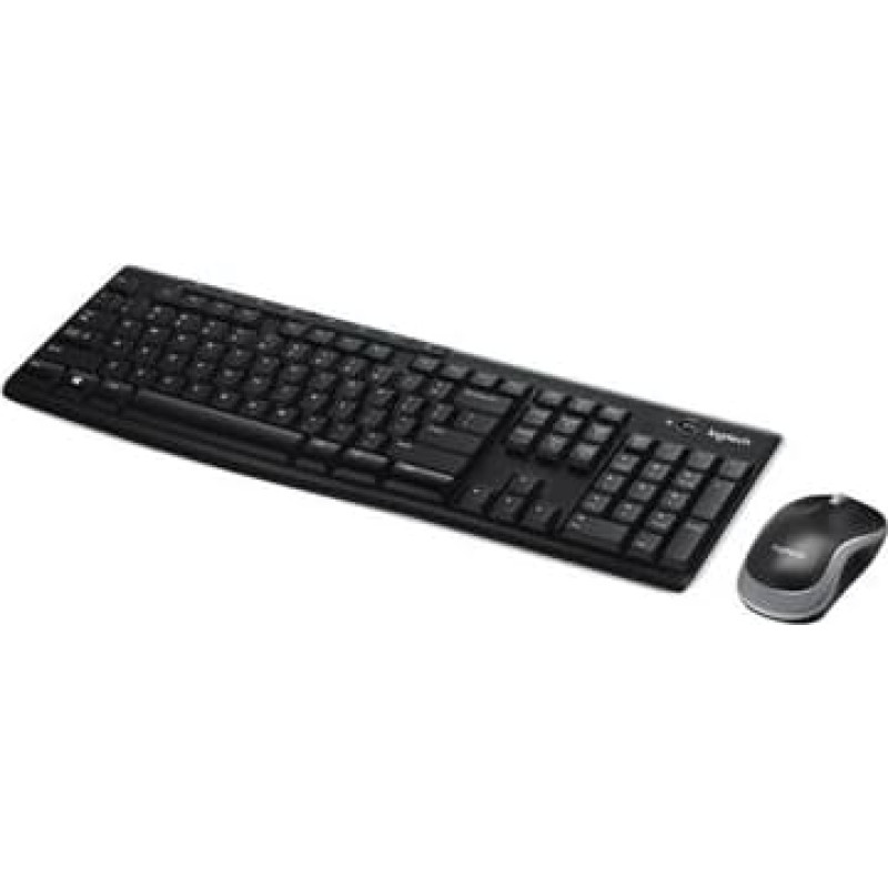 Logitech Mouse and Keyboard Set MK270 - US Layout - Black