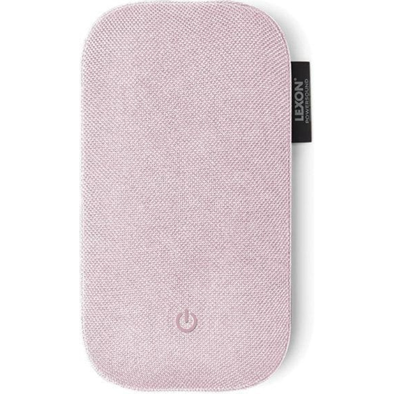 Lexon Powersound Powerbank indukcyjny 5000 mAh z głośnikiem bluetooth różowy|pink LA128P