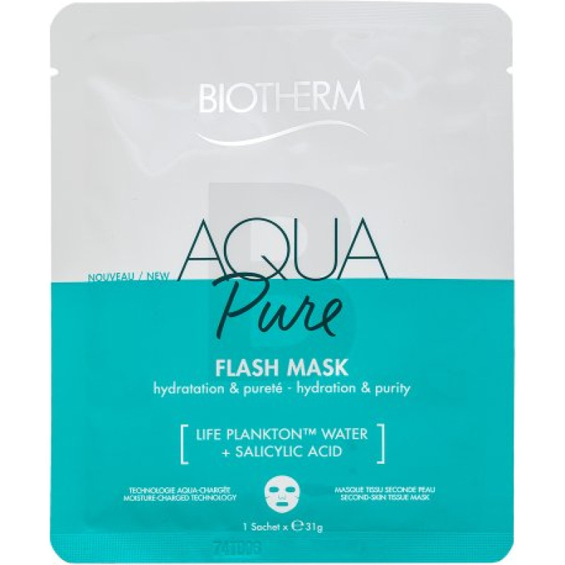 Biotherm Aqua Pure attīroša maska ar zibspuldzi 31 g