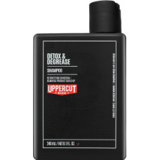 Uppercut Deluxe Detox & Degrease Shampoo attīrošs šampūns ātri taukainiem matiem 240 ml