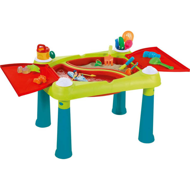 Keter Bērnu rotaļu galdiņš Creative Fun Table tirkīza|sarkans