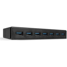 Lindy USB 3.1 Hub 7 Port with Charging Function - hub - 7 ports