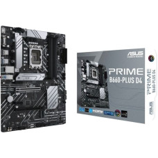 ASUS Mainboard PRIME B660-PLUS D4 - ATX - Socket LGA1700 - Intel B660