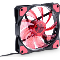 System fan Akyga AW-12C-BR 120mm 15 LED red Molex | 3-pin