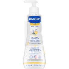 Mustela Bébé dušas želeja barojoša attīrošā želeja - aukstais krēms un bišu vasks 300 ml