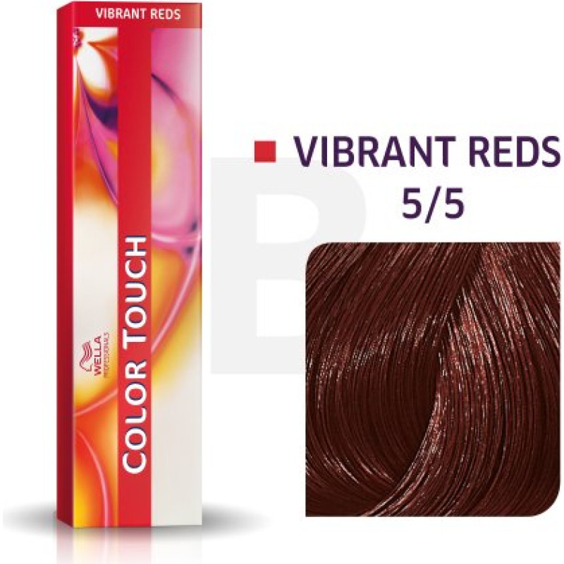 Wella Professionals Color Touch Vibrant Reds profesionāla demi-permanentā matu krāsa ar daudzdimensiju efektu 5|5 60 ml