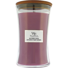 Woodwick Wild Berry & Beets scented candle with wooden wick 609,5 g
