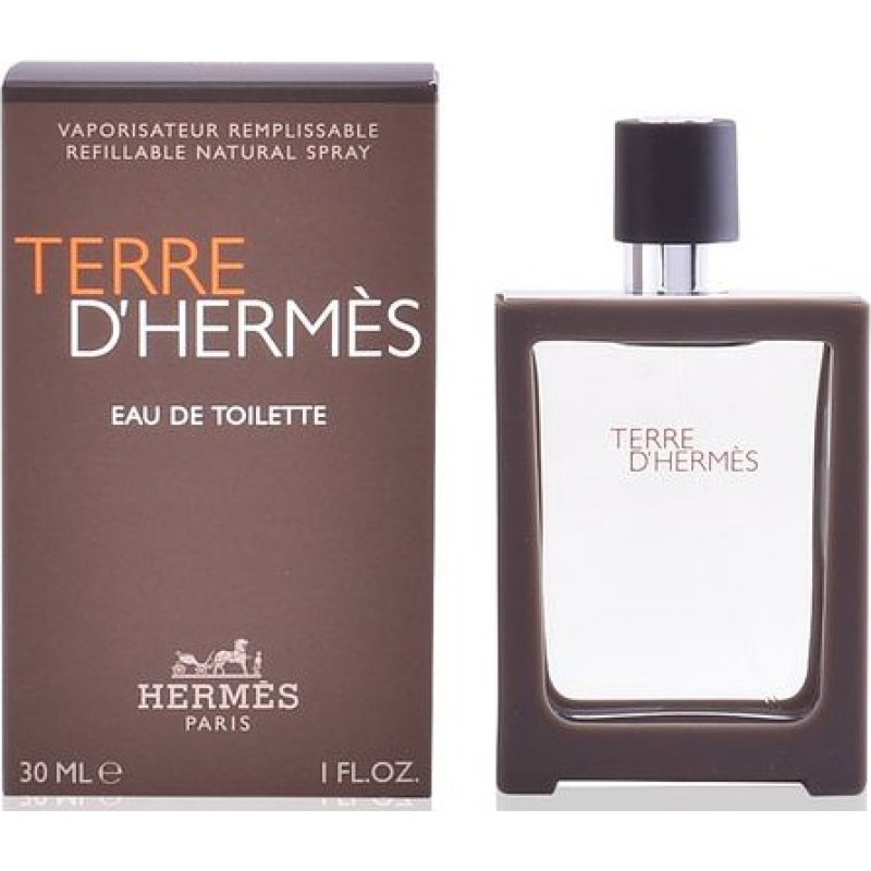 Hermes Terre d'Hermes eau de toilette for men 30 ml refillable