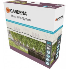 Gardena Micro-Drip laistīšanas sistēma | Pilienveida apūdeņošanas līnija krūmiem vai dzīvžogiem (25 m) |13503-20