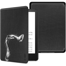 TECH-PROTECT SMARTCASE KINDLE PAPERWHITE VI | 6 | COLORSOFT | SIGNATURE EDITION BLACK CAT