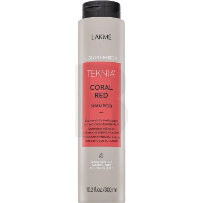 Lakmé Teknia Color Refresh Coral Red šampūns krāsu šampūns sarkano toņu atdzīvināšanai 300 ml