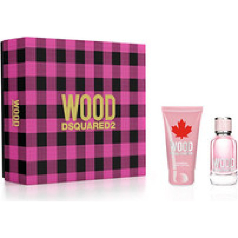 Dsquared2 Wood for Her Gift set EDT 30 ml and body lotion 50 ml