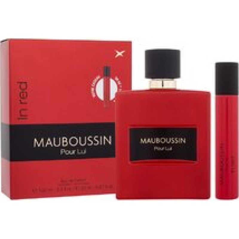 Mauboussin Pour Lui In Red Gift set EDP 100 ml and EDP 20 ml