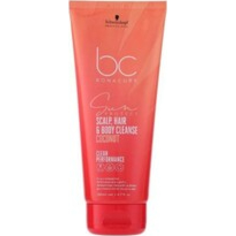 Schwarzkopf Professional BC Bonacure Sun Protect Scalp, Hair & Body Cleanse Coconut