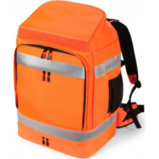 Dicota Backpack HI-VIS 65l orange