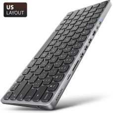 HMC-KB-US USB hub 8in1 5Gbps keyboard HDMI PD