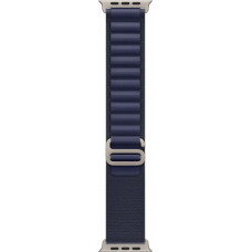 Navy Alpine Loop 49 mm - M - Natural Titanium Finish