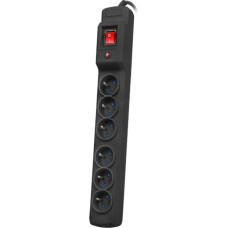 Armac Surge Protector Multi M6 10m black