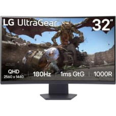 LG UltraGear 32GS60QX-B - LED monitor - curved - QHD - 32