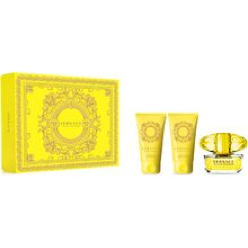 Versace Yellow Diamonds Gift Set EDT 50 ml shower gel 50 ml Yellow Diamonds and Yellow Diamonds Body Lotion 50 ml