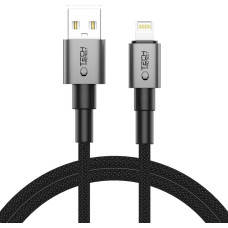 TECH-PROTECT ULTRABOOST DNA LIGHTNING CABLE 15W|2.4A 100CM IRON GREY