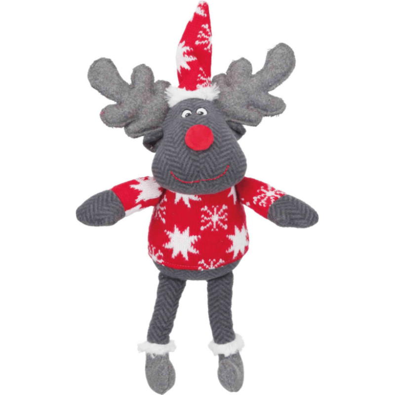 Trixie Ziemassvētku rotaļlieta - Trixie Xmas Reindeer, fabric, 42cm