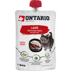 Ontario Gardums kaķiem – Ontario Lamb Fresh Meat Paste, 90 g.