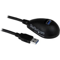 Startech .com 5ft SuperSpeed USB 3.0 Extension Cable for Desktop - STP - USB-A Male to USB-A Female Cable for Computer - Black (USB3SEXT5DKB) - USB extension cable - USB Type A to USB Type A - 1.5 m