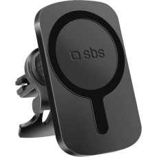 SBS TESUPWIR15WMS Smartphone Holder with Charger Compatible with MagSafe - Black