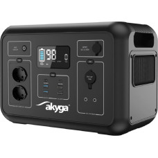 Portable Power Station 1200W | 1132Wh Akyga AK-PS-02 2x CEE 7|3 + 2x USB-C PD 60W + 2x USB-A QC 3.0