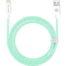 Blavec Cable Candy braided - USB to Lightning - 2,4A 2 metres (CCA-UL24GN20) green