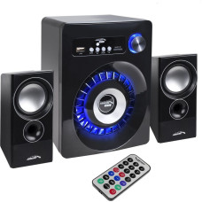 Audiocore Bluetooth 2.1 Speaker System  FM Radio  TF Card Input  AUX  USB Power  AC910