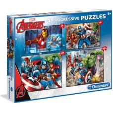 Clementoni Puzzle 20+60+100+180 The Avengers (07722)