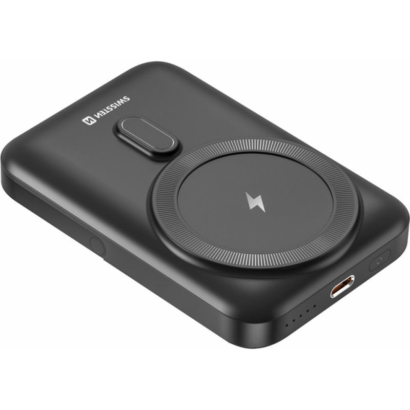 Swissten Ārējās uzlādes Baterija PD 20W (Saderīgs ar MagSafe) 10000mAh