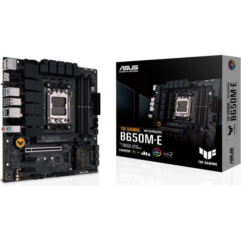 ASUS Mainboard TUF GAMING B650M-E - micro ATX - Socket AM5 - AMD B650