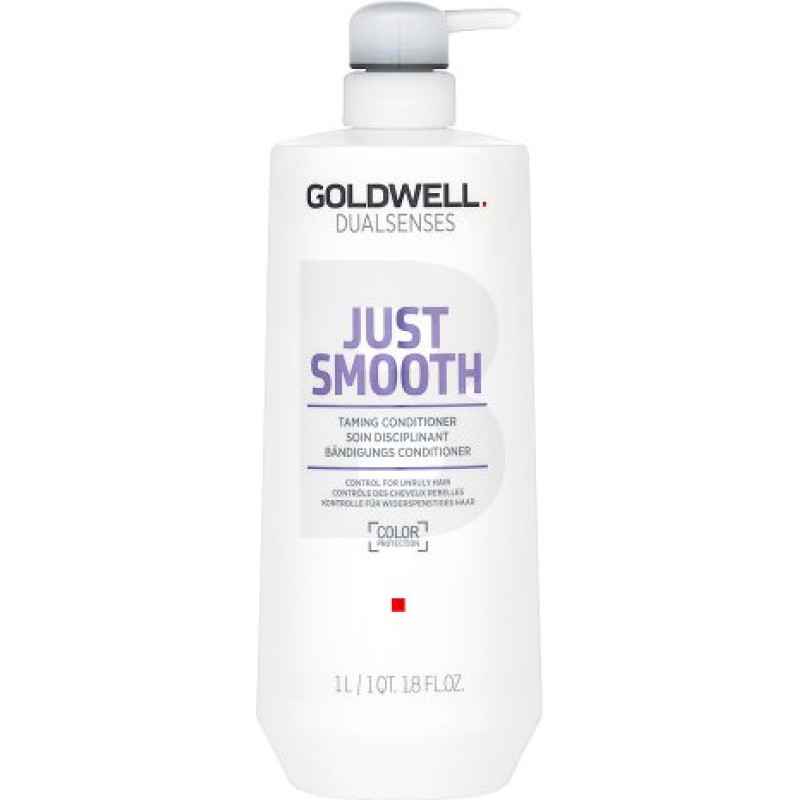 Goldwell Dualsenses Just Smooth izlīdzinošs kondicionieris nepaklausīgiem matiem 1000 ml