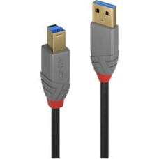 Lindy Anthra Line - USB cable - USB Type A to USB Type B - 3 m