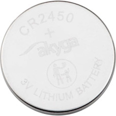 Lithum Battery Akyga AKY1087 CR2450 Li-MnO2 3V | 600mAh