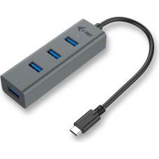 I-Tec USB-C Metal 4-Port HUB USB 3.0 4x USB 3.0