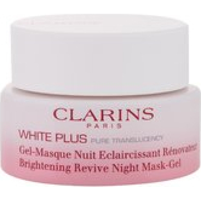 Clarins White Plus Brightening Revive Night Mask-Gel - Facial mask 50ml