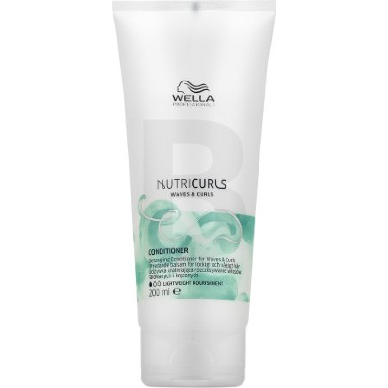 Wella Professionals Nutricurls Waves & Curls kondicionieris kondicionieris viļņainiem un cirtainiem matiem 200 ml