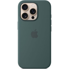 Silicone case with MagSafe for iPhone 16 Pro - Lake Green