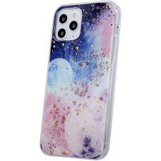 Fusion Gold Glam Galactic silikona aizsargapvalks Samsung A546 Galaxy A54 5G