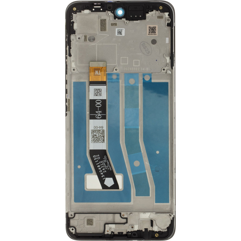 Motorola G55 LCD Display + Touch Unit + Front Cover (Service Pack)