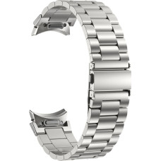 Puro METAL Stainless Steel Strap for Samsung Galaxy Watch 4 | 4 Classic | 5 | 5 Pro | 6 | 6 Classic - Silver