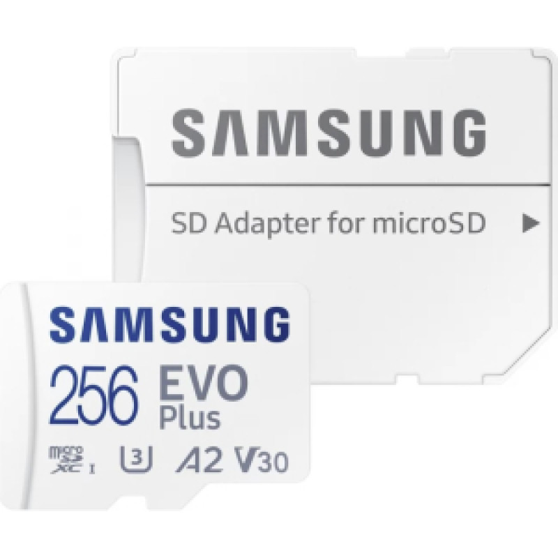 Atmiņas karte Samsung EVO Plus 256GB MicroSDXC karte
