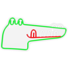 Forever Light Neon PLEXI LED JURASSIC CROC green FLNJ03 Forever Light